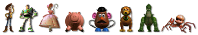 Personajes pel&iacute;cula Toy Story